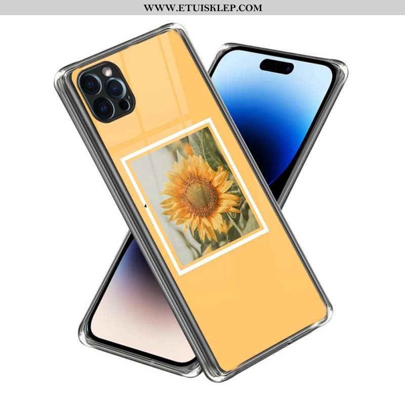 Etui do iPhone 14 Pro Max Słoneczniki